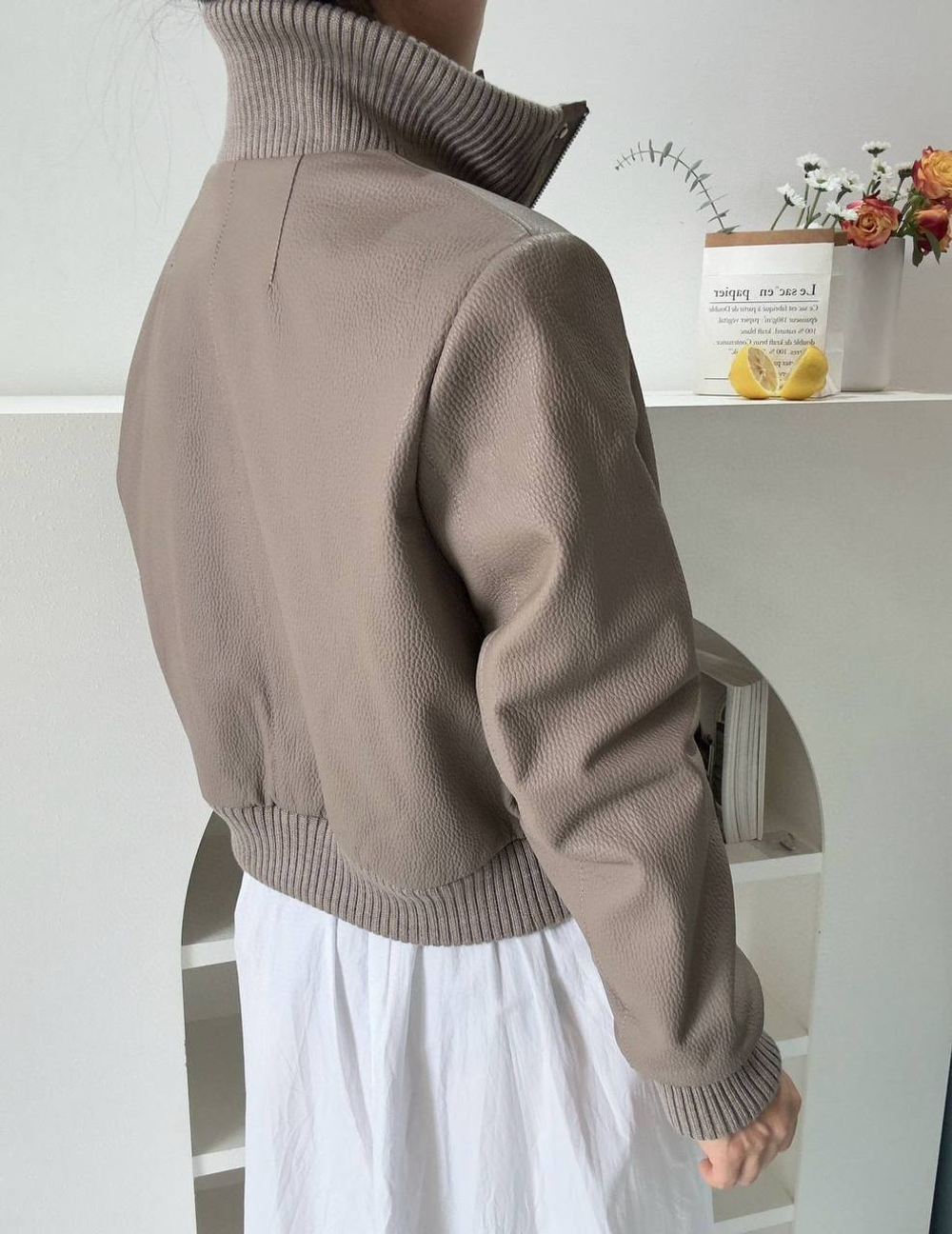 Кожаная куртка Hermes