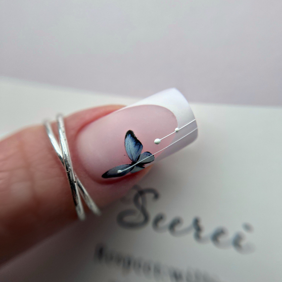 Трафареты френч - экстримальная улыбка