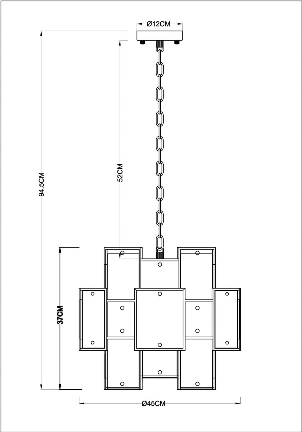 Подвесная люстра Arte Lamp
