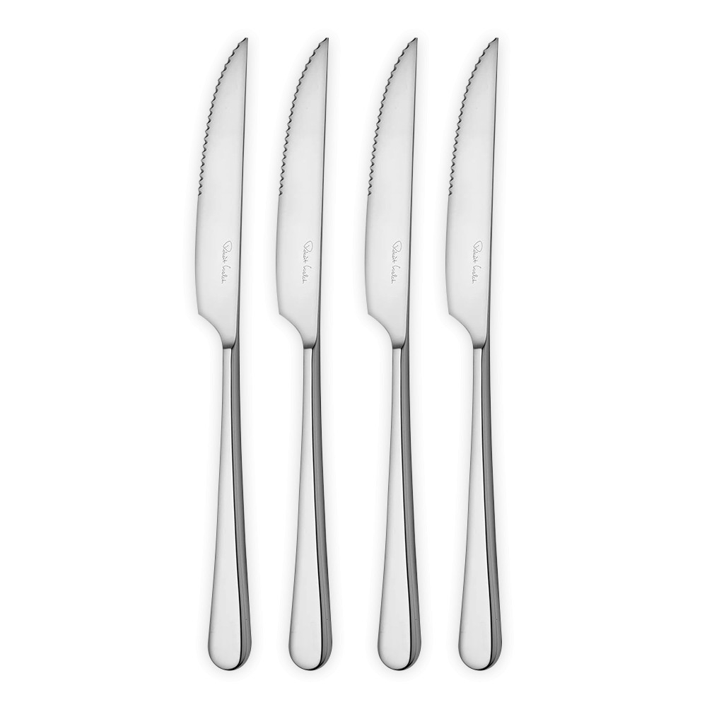 Набор ножей для стейка 4шт Robert Welch Iona Bright