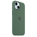 Силиконовый чехол с поддержкой MagSafe Apple Silicone Case для iPhone 15 Plus, Cypress (Кипарис)