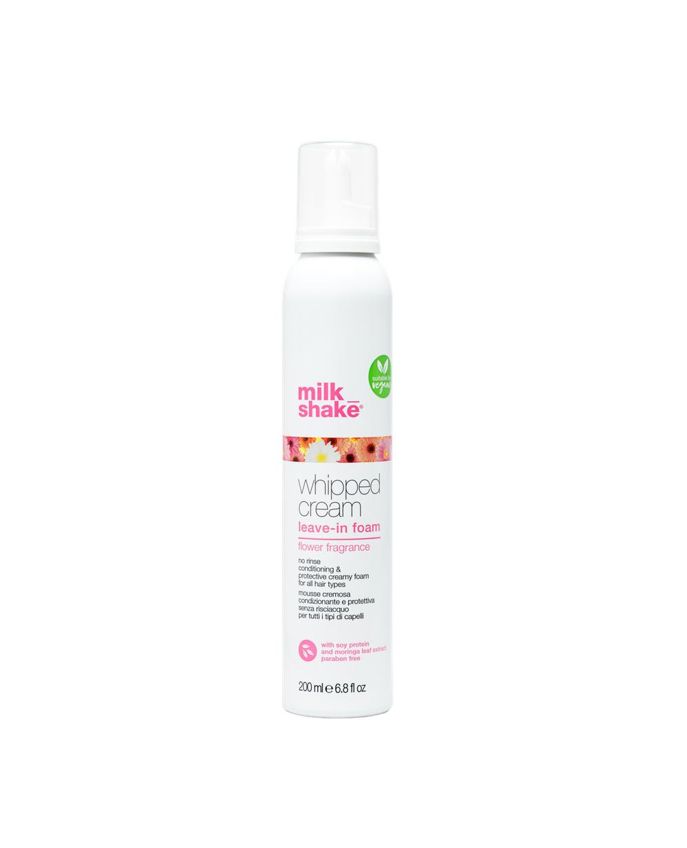 Milk Shake CONDITIONING WHIPPED CREAM FLOWER / Кондиционирующие крем-сливки для укладки с цветочным ароматом