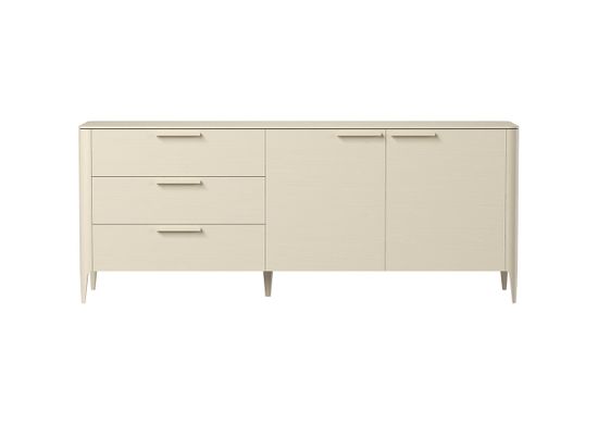 Тумба Type oak 3 ящика 2 двери L (дымка)