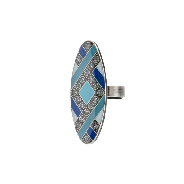 Кольцо Clara Bijoux K76761 BL