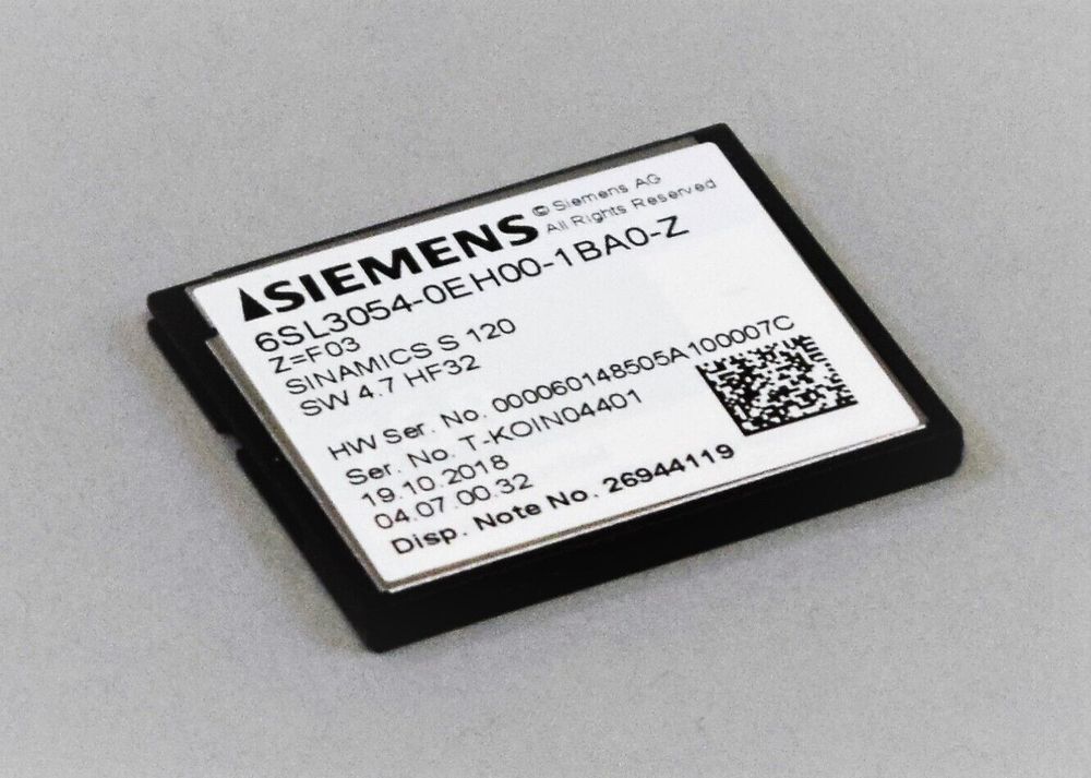 SIEMENS 6SL3054-0EH00-1BA0-Z;Z:F03