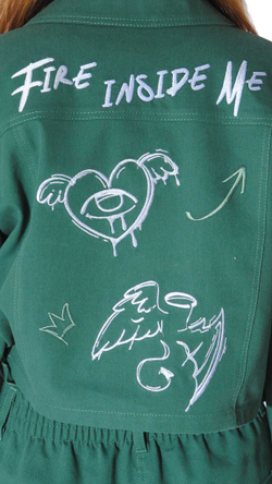 Комплект джинсовый для девочки 9-16 лет Fleur de Vie