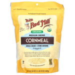 Bob's Red Mill, Органическая кукурузная мука среднего помола, цельнозерновая, 680 г (24 унции)