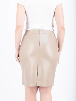 Юбка женская кожаная, юбка кожаная