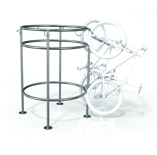 Велопарковка для вертикального хранения Бочка