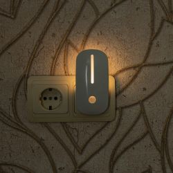 DTL-318 Сказка-White-Sensor Светильник-ночник. С фотосенсором день-ночь. Белый. ТМ Uniel