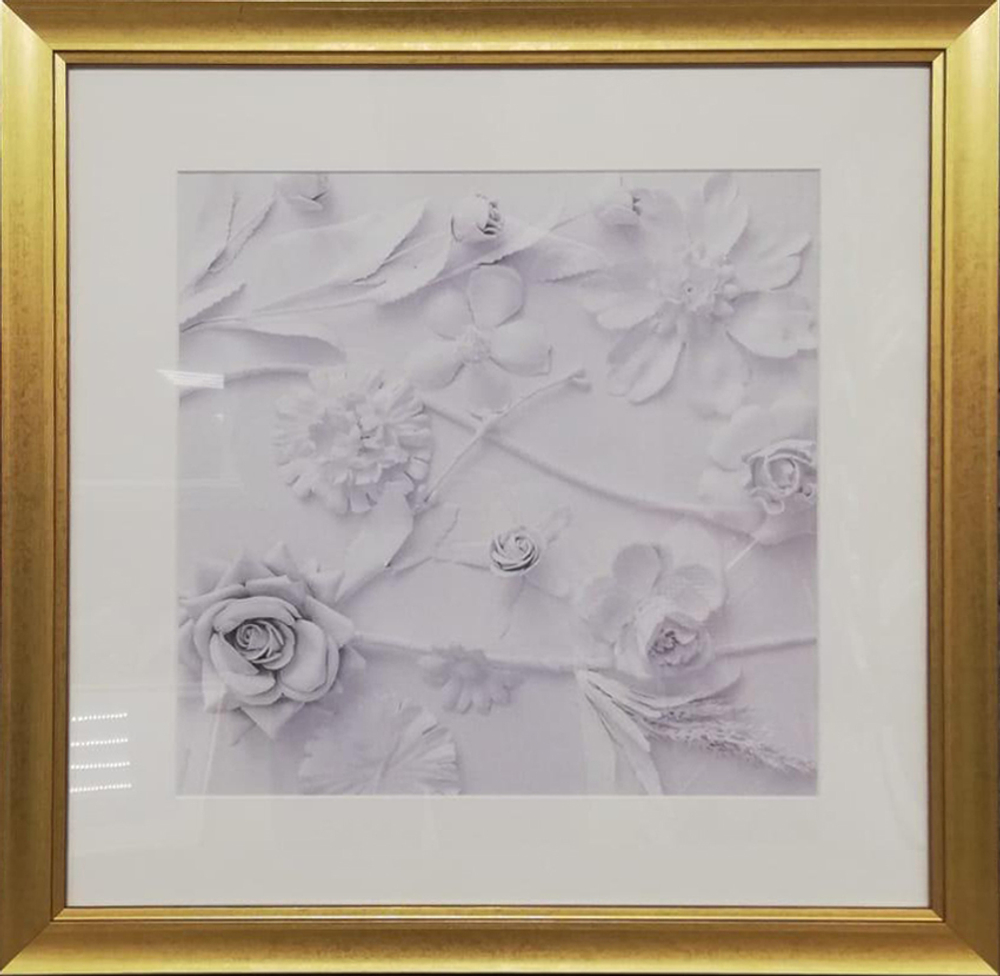 Постер 50х50 Garda Decor Лютики 89VOR-FLOWER2