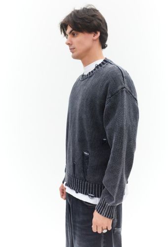 Джемпер мужской FORCE перфорация (графит)