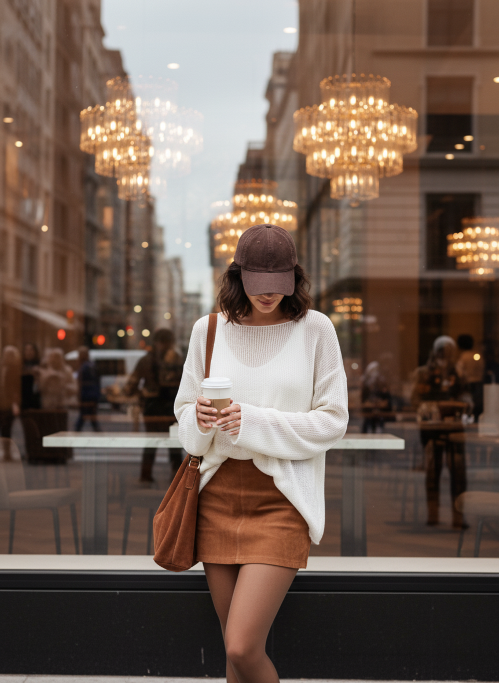 Свитер длинный паутинка тонкий Oversize