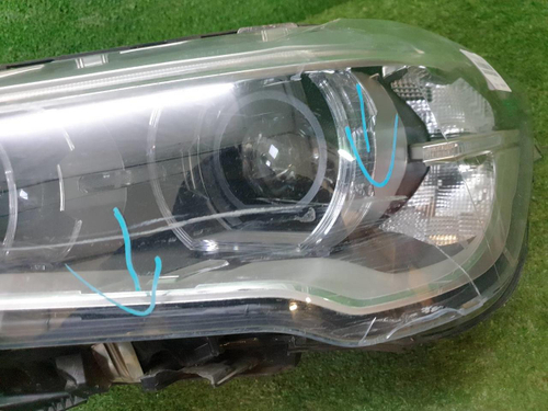 Битая Фара левая BMW X1 F48 (2015-2019) LED