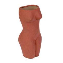 Ваза для цветов body, black, 23 см