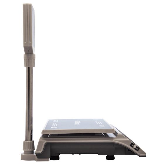 Торговые настольные весы M-ER 326 ACPX "Slim'X" LED Белые