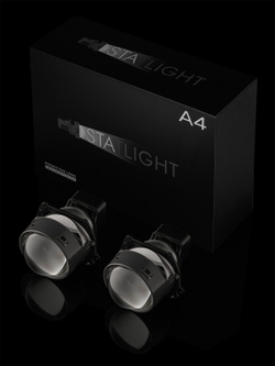 Bi led линзы 3.0 для фар Audi A6 C5 1997-2005, би лед линзы Statlight A-Four, комплект 2 шт