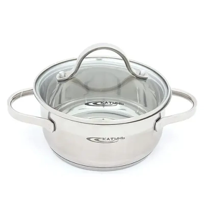 Кастрюля из нержавеющей стали 2,2л «Альта» Катунь