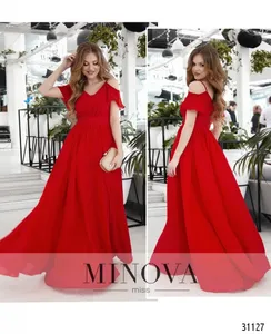 Платье 3118-красный Minova