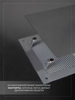 Вентиляционная решетка РД 170х170 Хром