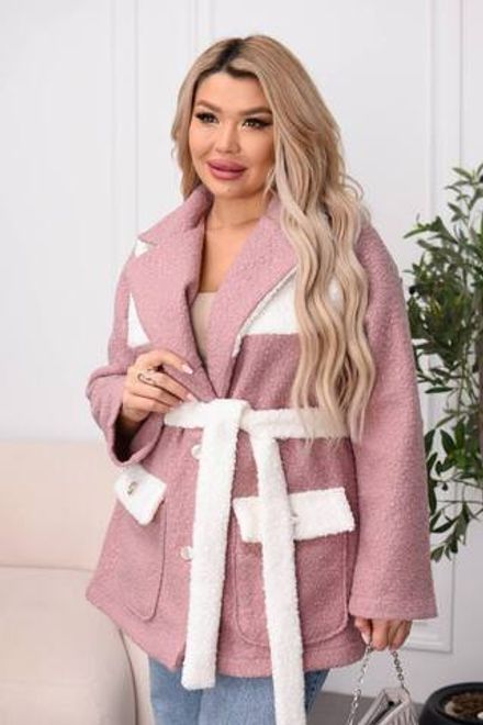 Пальто УК-2176-2 Фабрика Моды