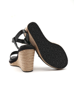Кожаные босоножки на платформе wedge 70hh - he Calvin Klein - черный(HW0HW01499)