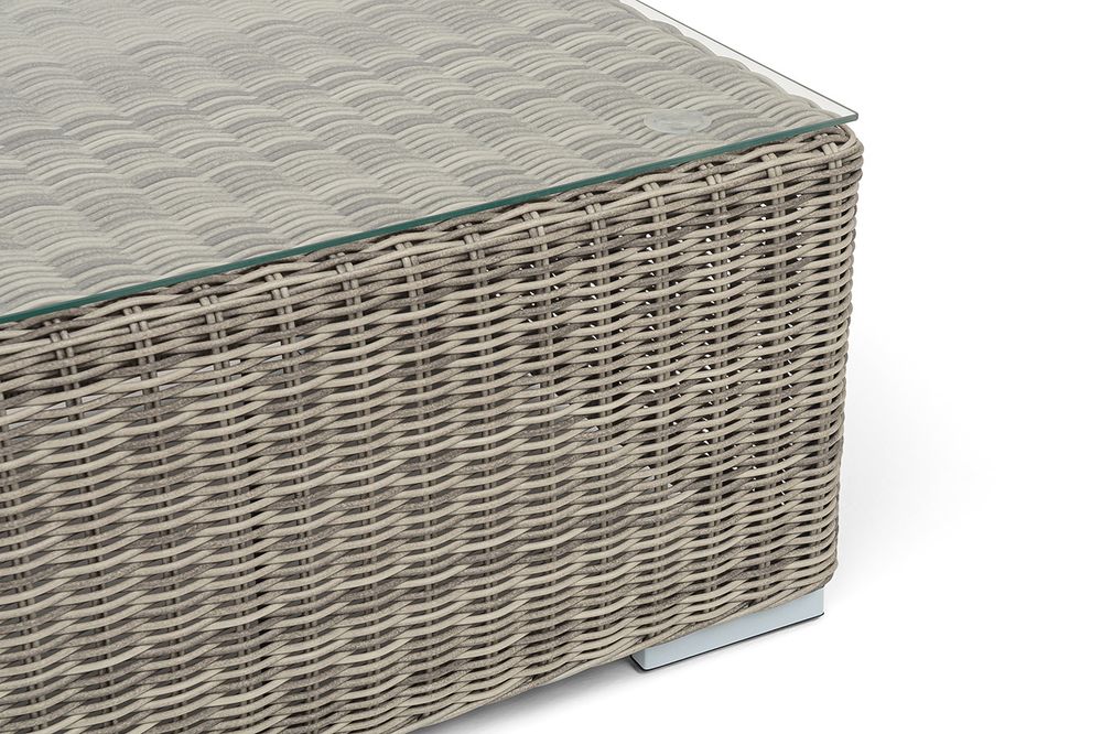 "Боно" журнальный столик из искусственного ротанга, цвет бежевый