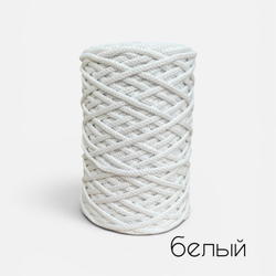 Шнур цветной хлопковый, 4мм, Новая палитра