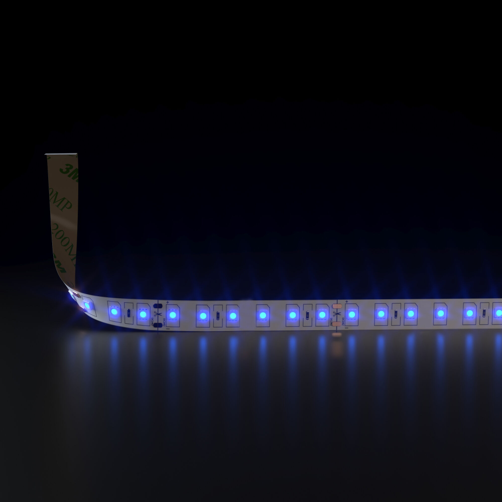 Светодиодная лента 24 В 14,4 Вт/м 60 Led/м 5050 IP20, синий, 5 м Лента светодиодная 24V 14,4W 60Led 5050 IP20 синий, 5м