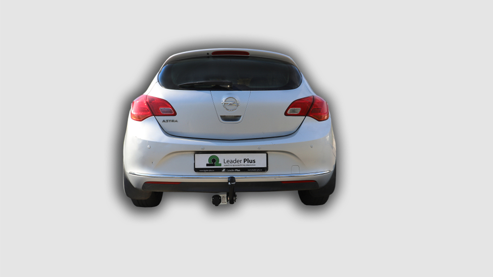 Фаркоп(прицепное) Лидер-Плюс для OPEL ASTRA J хетчбек 2009 - 2015 г.в.(паспорт и сертификат в комплекте)(без электрики)O118-A