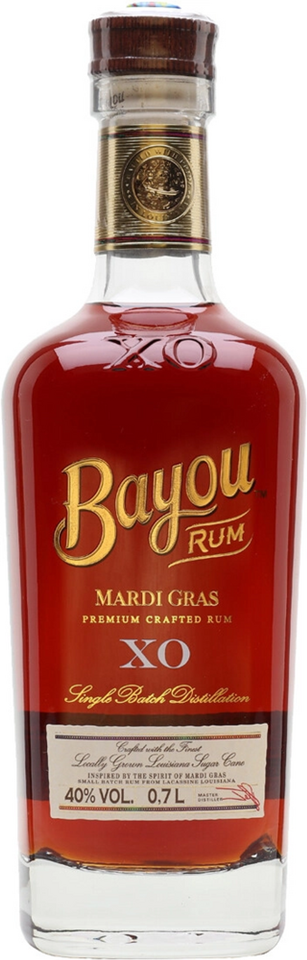 Ром Bayou Mardi Gras XO 0,7 л.