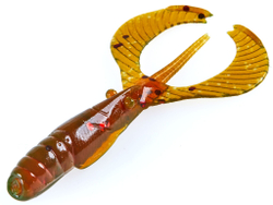 Мягкая приманка Lucky John Curly Shrimp 3in (76 мм), цвет PA16, 10 шт.