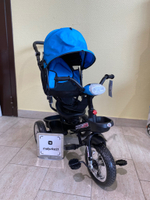 Велосипед 3-х колесный ROCKET с музыкальной панелью голубой арт. 290