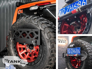 Площадка на 5-е колесо под номер и лопату MEIKA для TANK 300