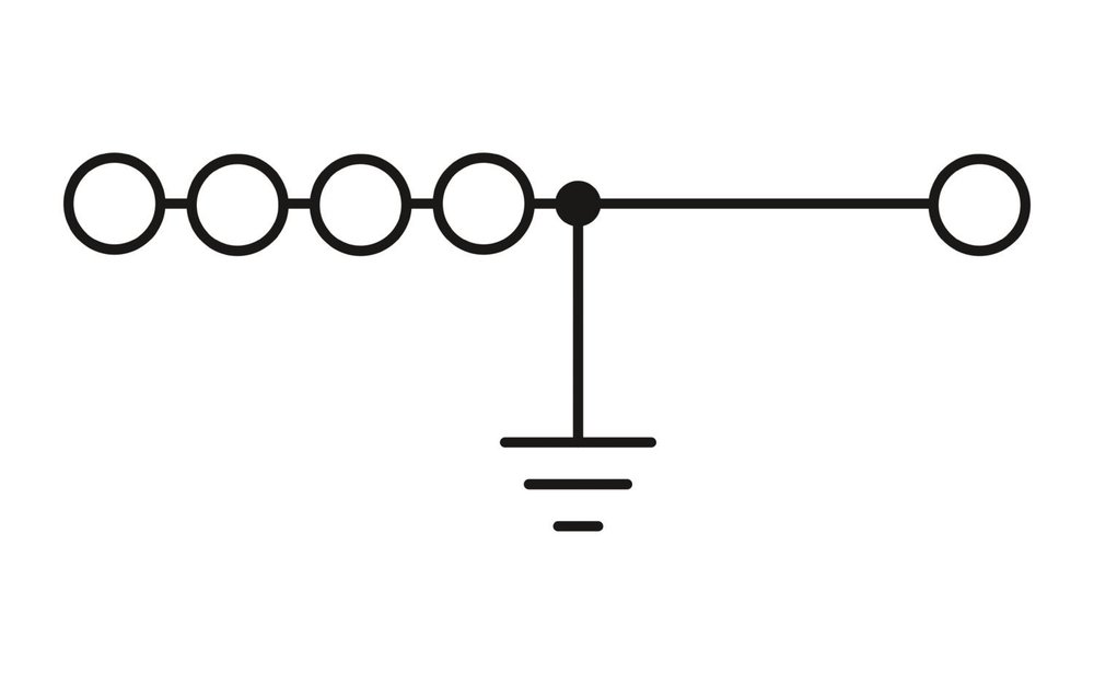 3213144 - UKH 70/4X10-PE - Заземляющая клемма