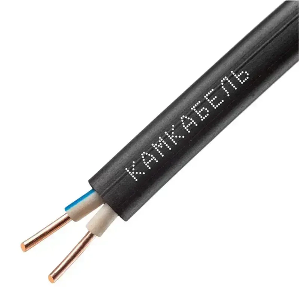 Камкабель Силовой кабель ВВГ-Пнг(А)-LS 2 x 1.5 мм², 20 м, 1620 г