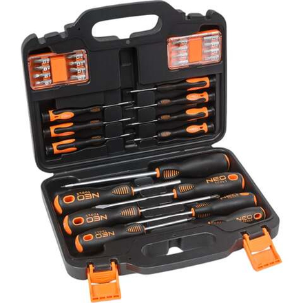 Набор отверток и насадок 30 штук NEO Tools 04-209