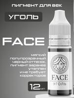 Пигмент FACE для век "Уголь"