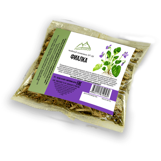 Фиалка 50 гр - травяной сбор №38