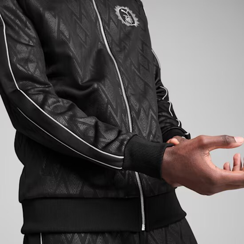 PUMA X HARRY POTTER МУЖСКАЯ СПОРТИВНАЯ КУРТКА, ЧЕРНЫЙ