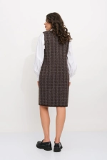 Платье Д 3481 дл/шоколад