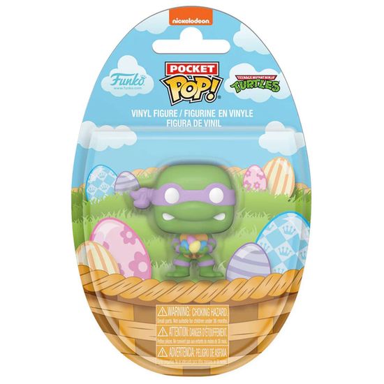 Фигурка Funko Pocket POP! Easter Egg TMNT Donatello 86045 / Фигурка Фанко ПОП! по мотивам франшизы "Черепашки-ниндзя", Донателло