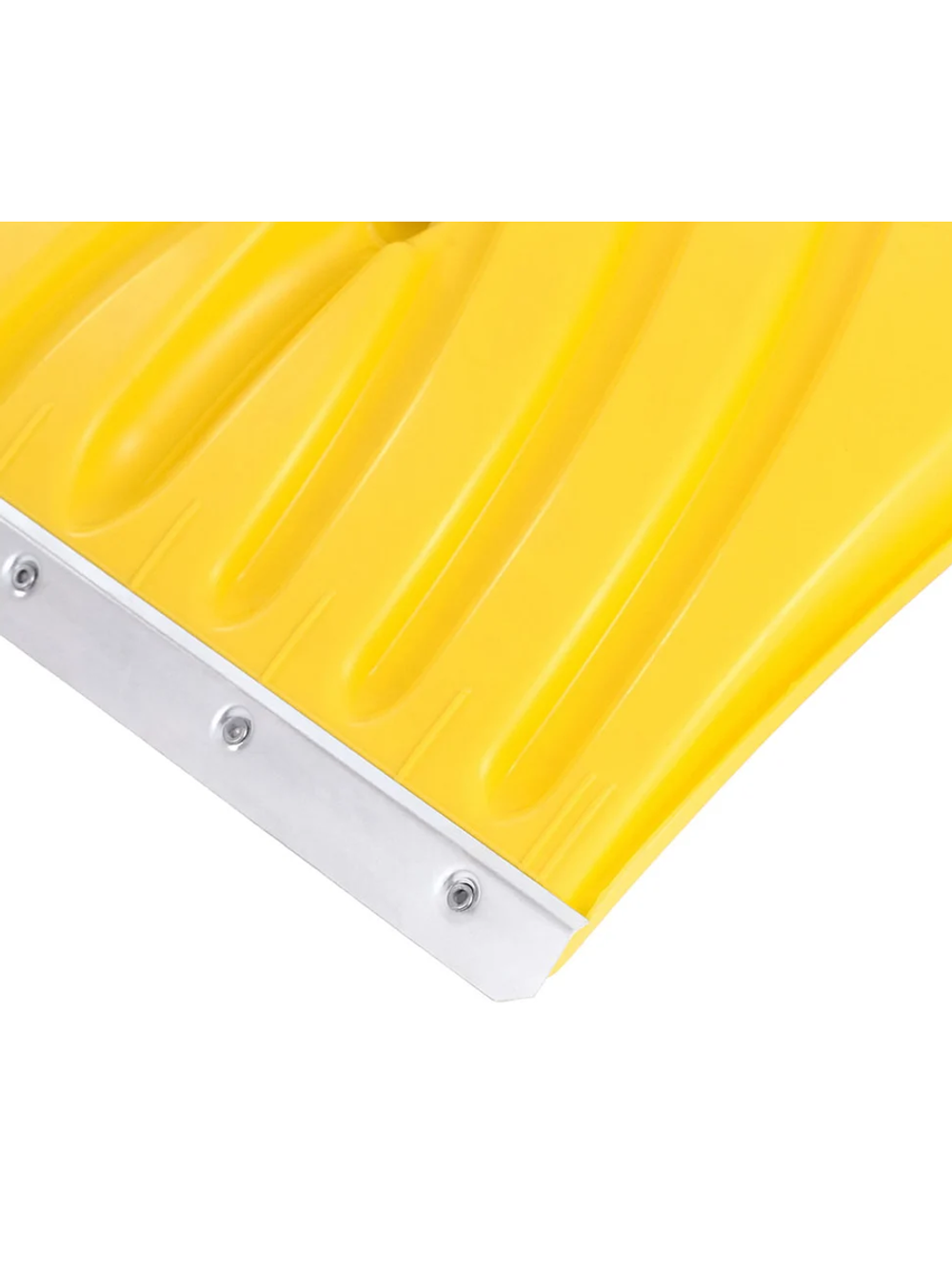 Снеговая лопата GIGANT GCI-08, усиленная, с U-образной планкой, с черенком