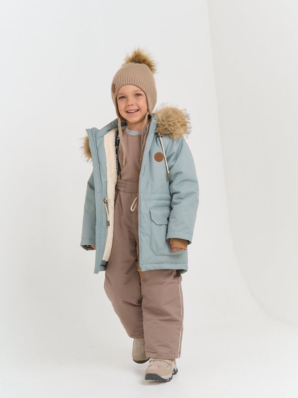 Парка зимняя на меху 