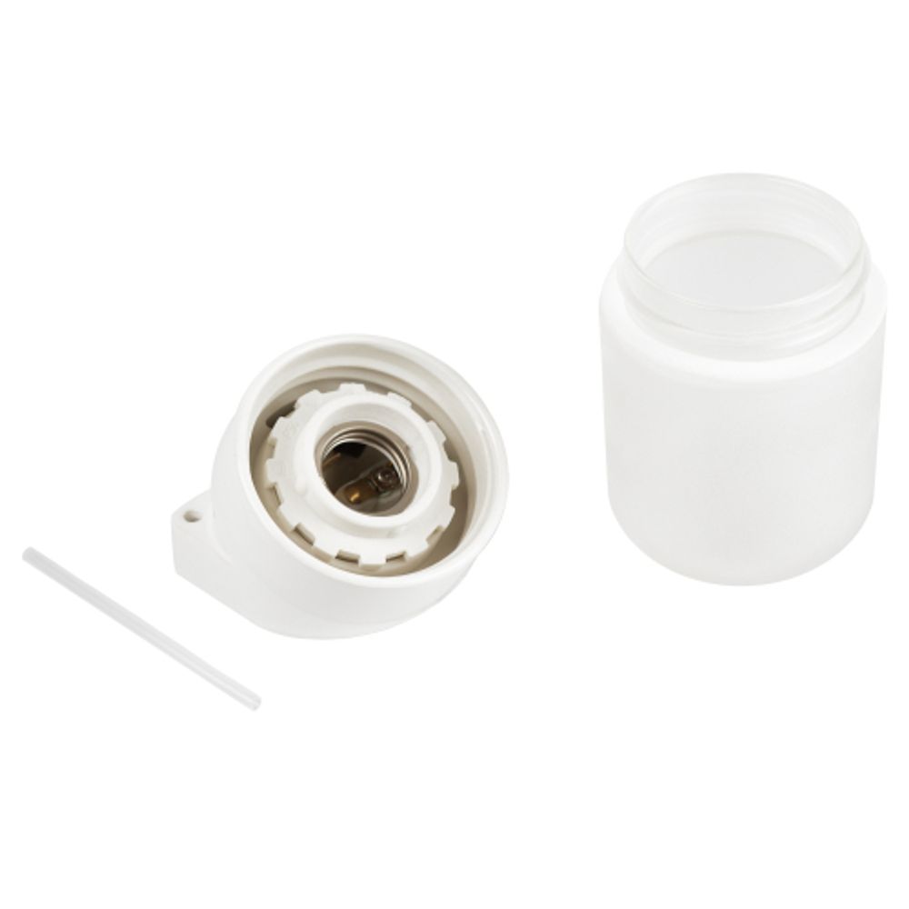 Светильник ЭРА НББ 02-60-002 для бани и сауны керамика/стекло наклонный IP54 E27 max 60Вт белый НПБ400