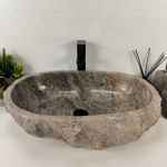 Раковина из мрамора Erozy Grey EM-65517 60*52*15 0888