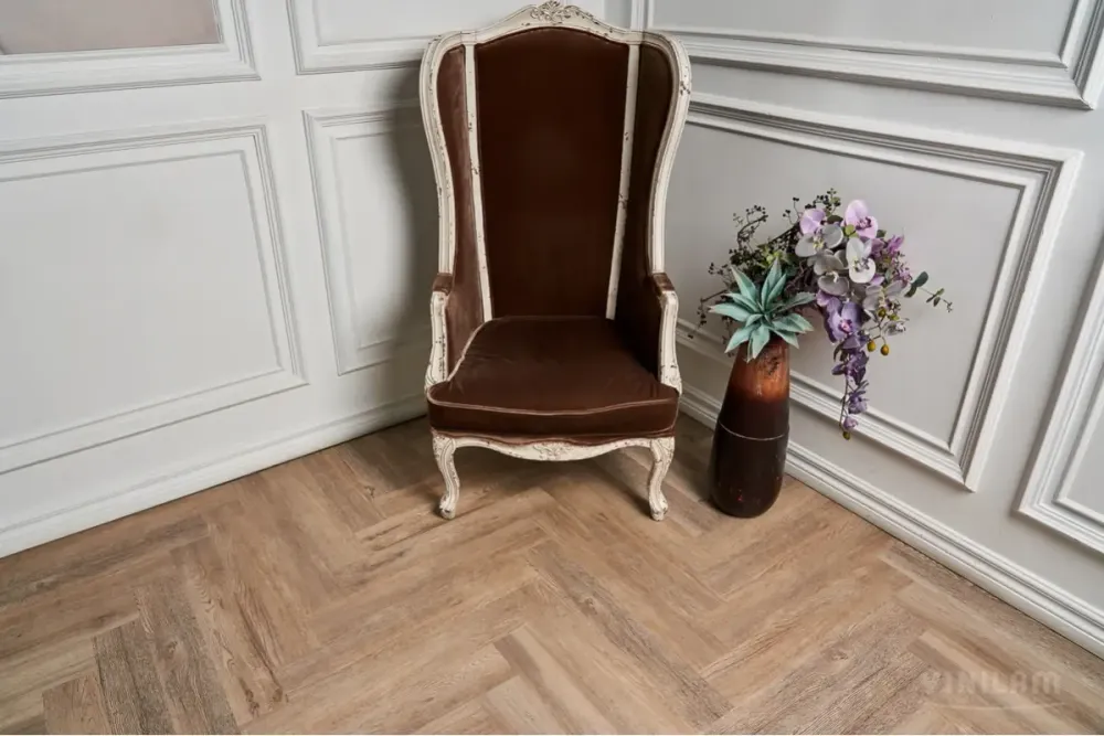 Vinilam Parquet Herringbone Glue Паркет Северный, 2,79 м²