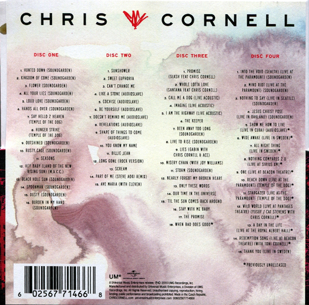 Chris Cornell / Chris Cornell (Deluxe Edition)(4CD)