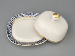 Масленка Прямоугольная Кобальтовая сетка арт. 80.09992.00.1