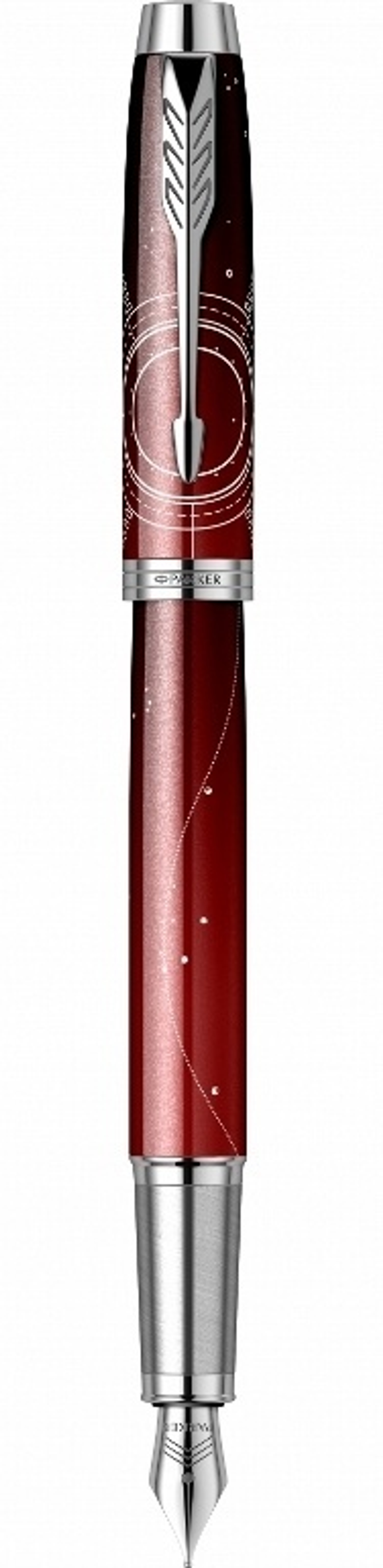 Перьевая ручка Parker IM Royal SE The Last Frontier Space CT, перо: F, цвет чернил: blue, в подарочной упаковке.